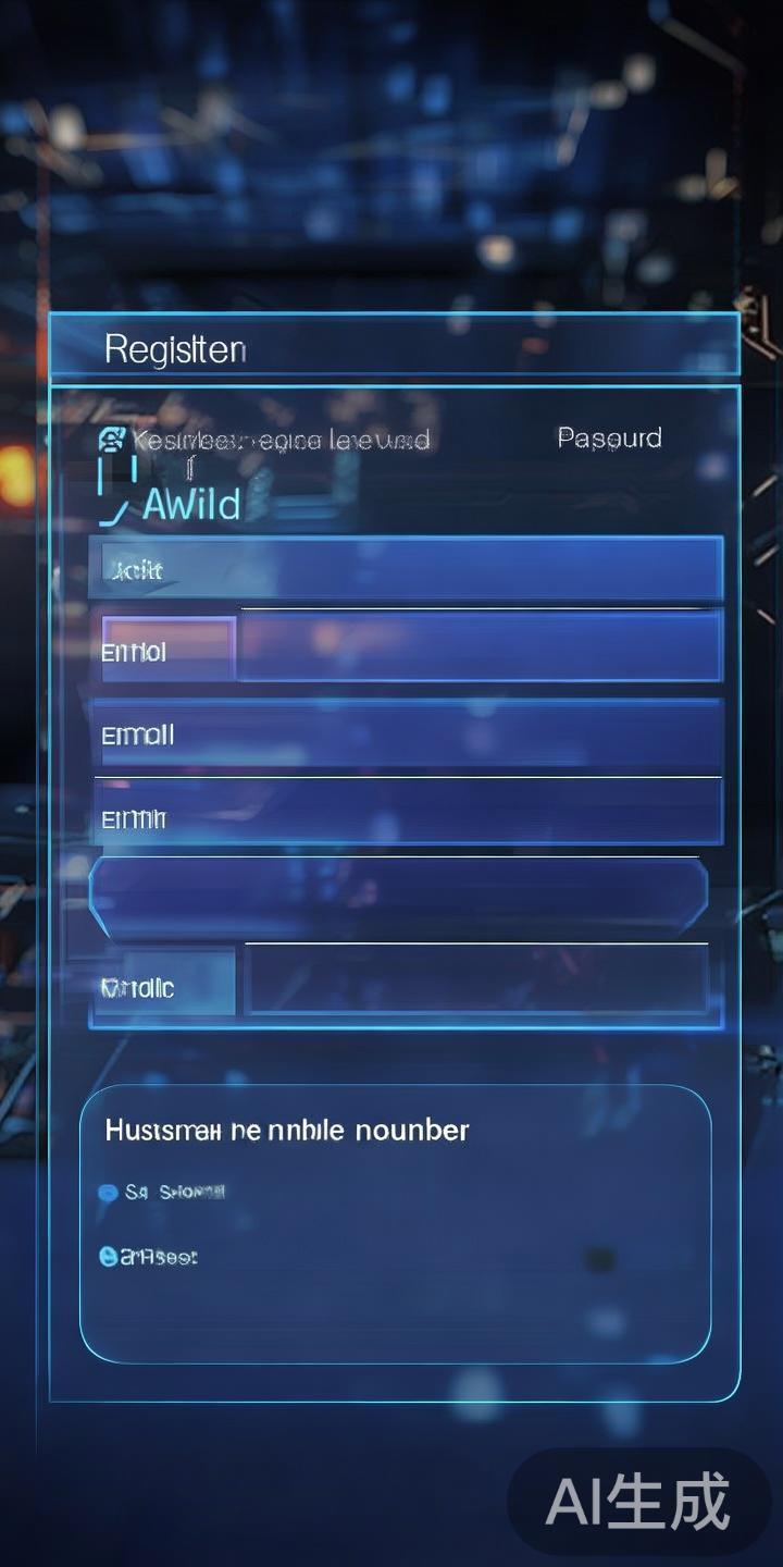 注册账号或登录账号
新用户需要先完成注册，提供真
